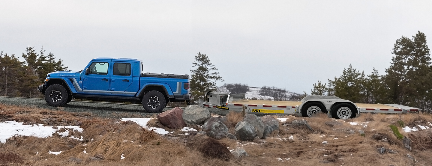Remorques pour transport d'équipements