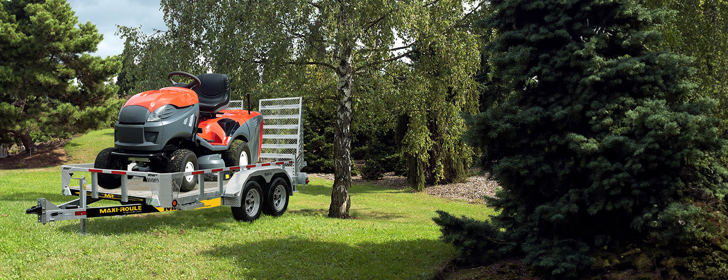 Remorques de paysagement 